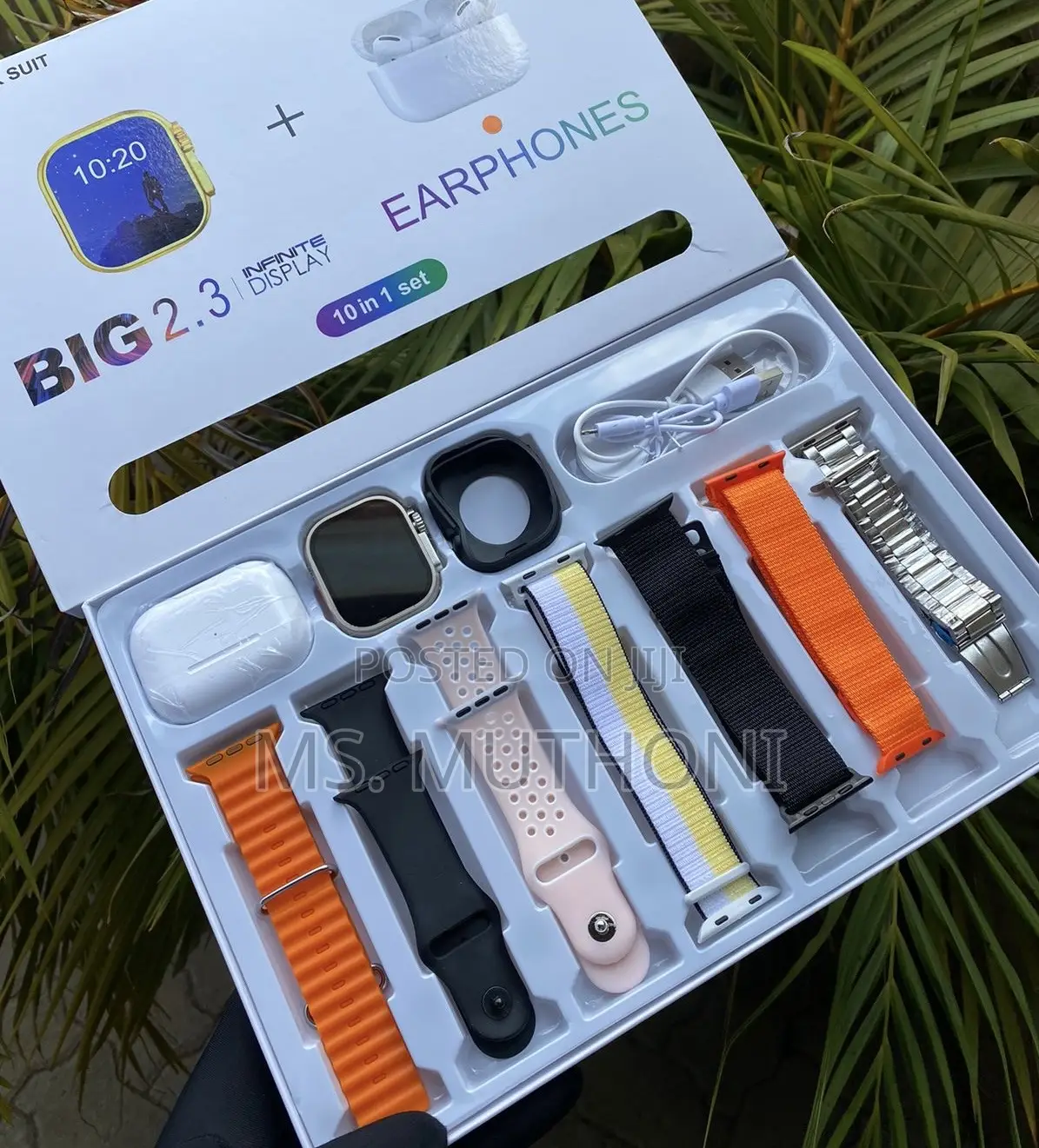 Ultra Max Suite +Earphones *Watch Case + Charger