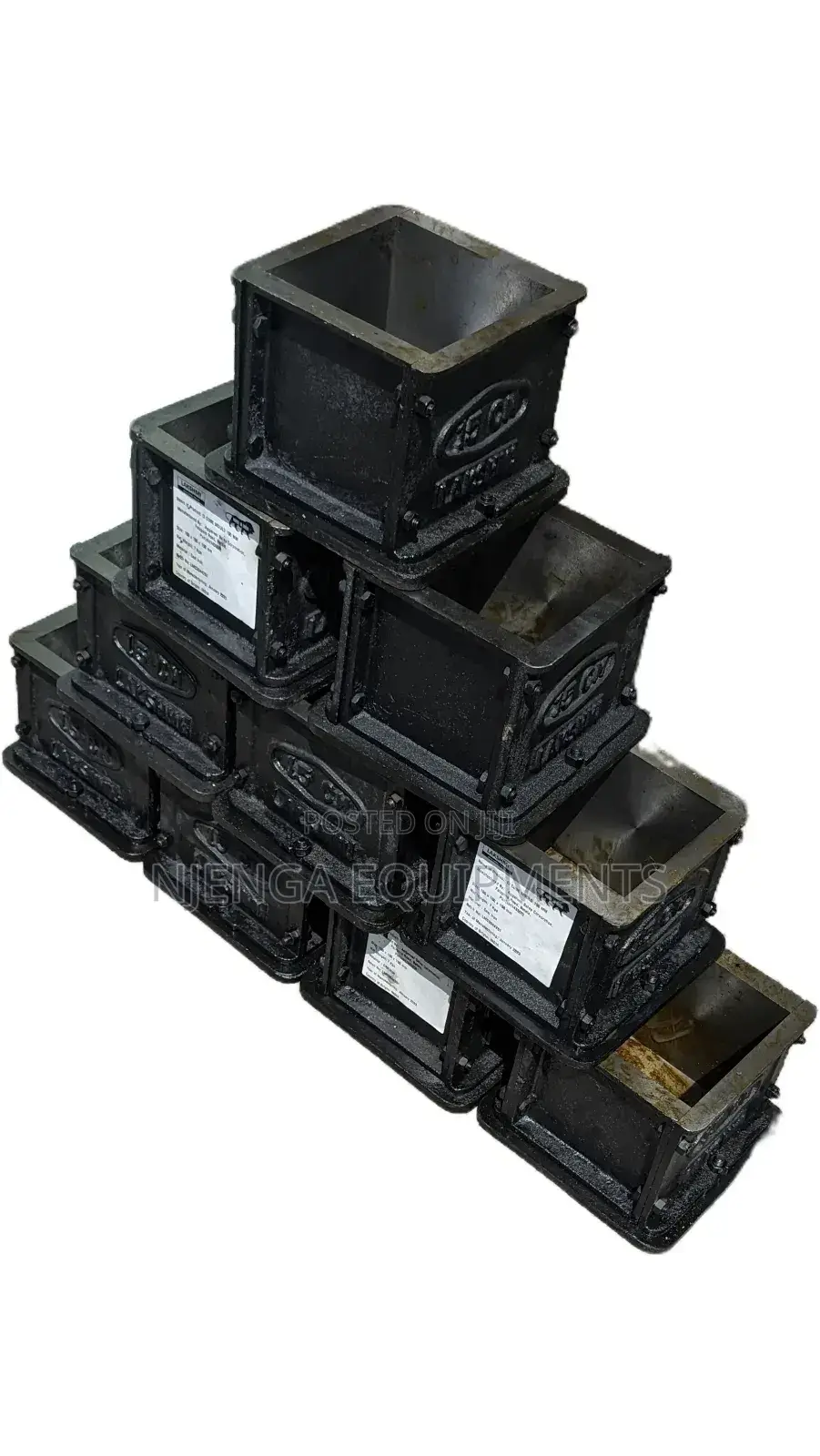 Cube Moulds Black