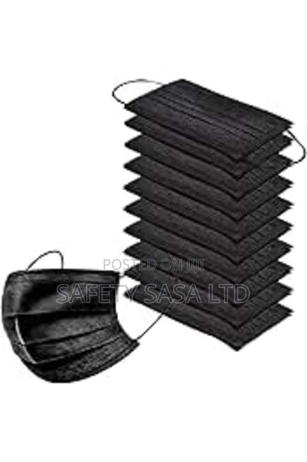 Disposable Medical Mask Black (10pcs)