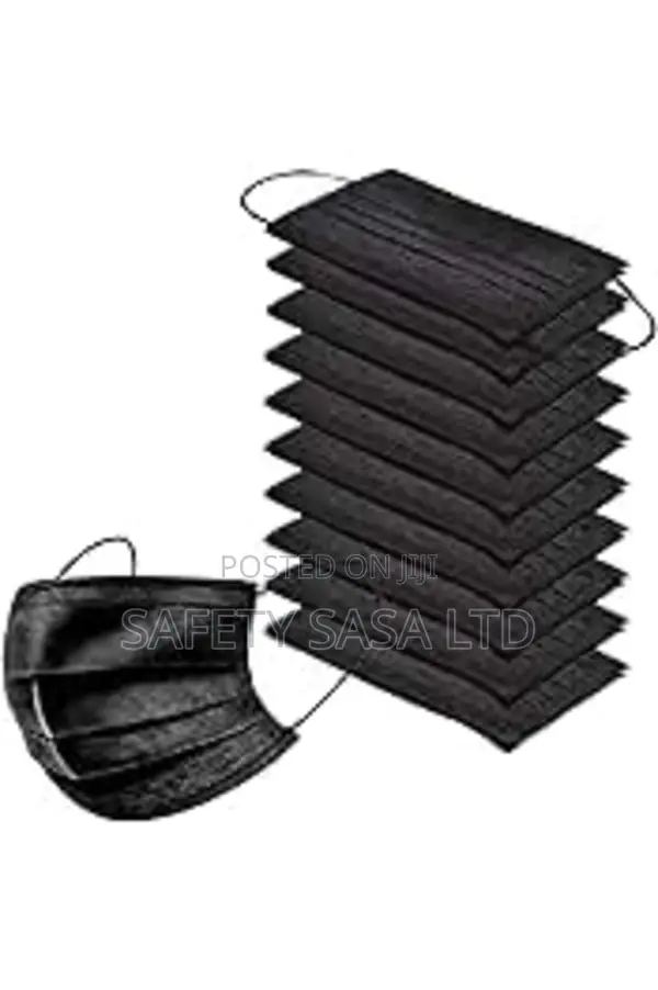 Disposable Medical Mask Black (10pcs)