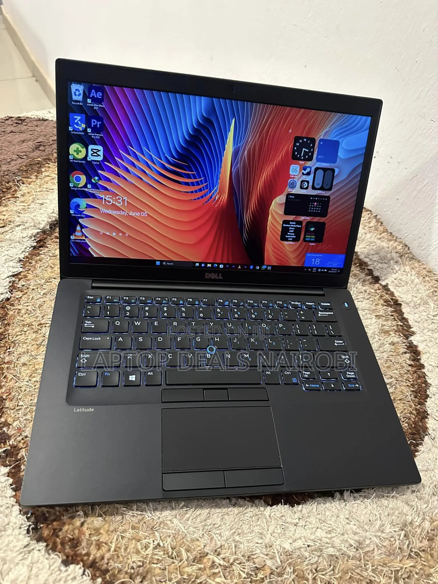 Laptop Dell Latitude 7480 8GB Intel Core I5 SSD 256GB