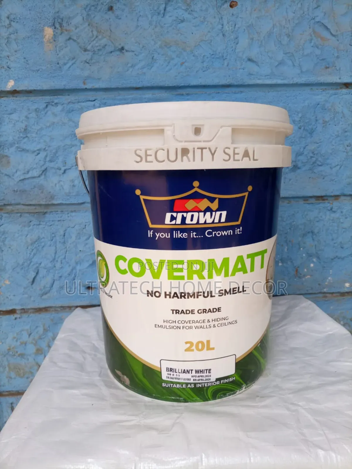 Covercast, Brilliant White, 20ltrs