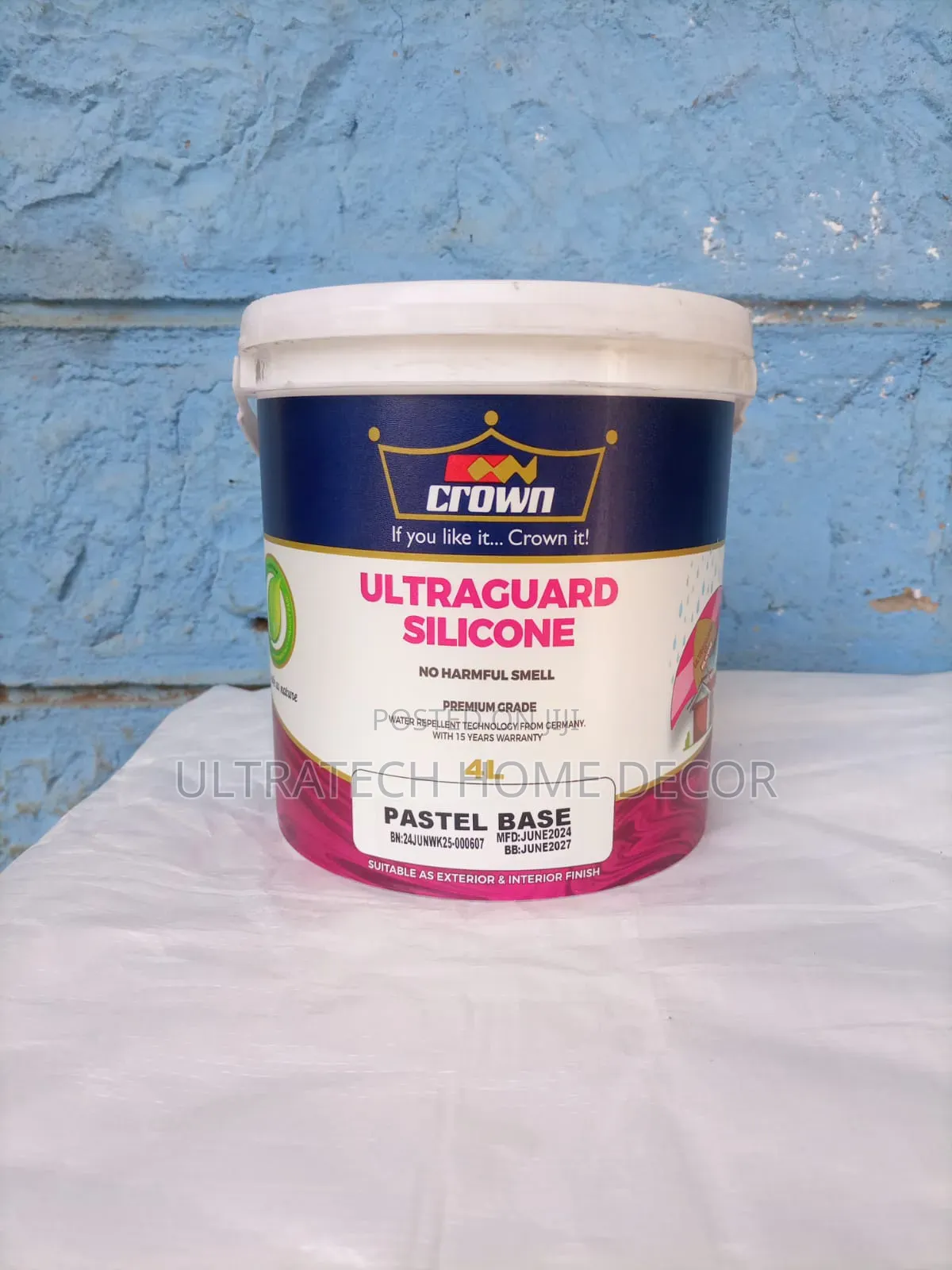 Ultraguard Silicone Exterior Paint ,20ltrs