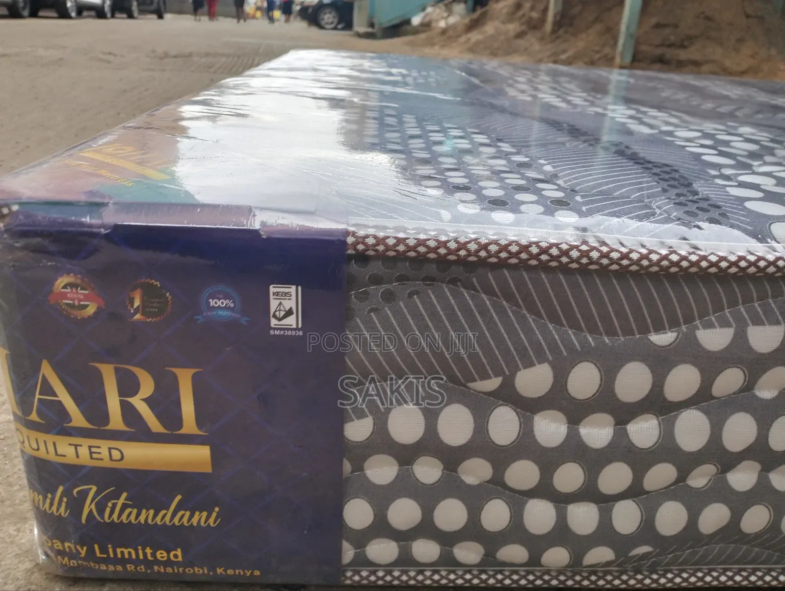 Omoka Na Johari 4 X 6 X 8" High Density Quilted Mattresses