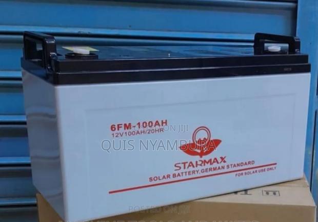 Rechargeable Solar Battery 100ah - main view