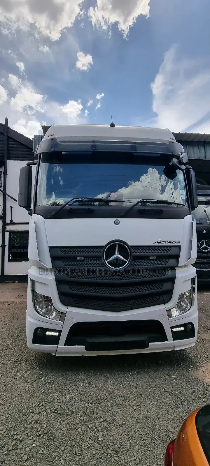 Mercedes Benz Actros 2018 White