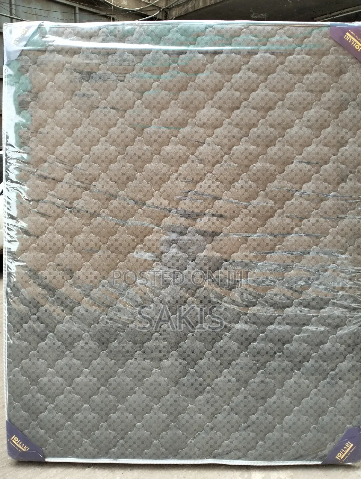 6 X 6 X 8" Johari High Density Quilted Mattresses. Free Delivery