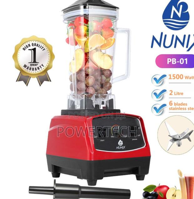 Nunix Commercial Blender 1500watts. - main view