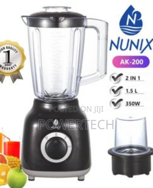 Nunix 2 in 1 Blender With Grinding Machine