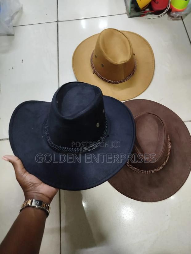 Black Cowboy/Godpapa Hat - thumbnail 2