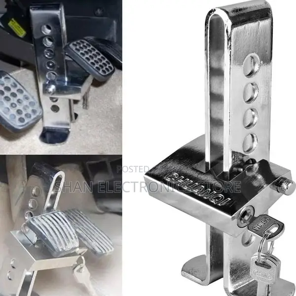 Auto Car Brake Clutch Pedal Lock;;Pedal Lock(Stainless Steel