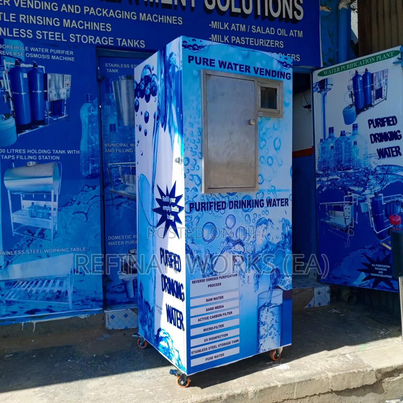 Pure Water Vending Machine - Water Dispenser