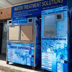 Water Vending Cabinet. Simple Wall Mounted. Accepts Coins. - main view