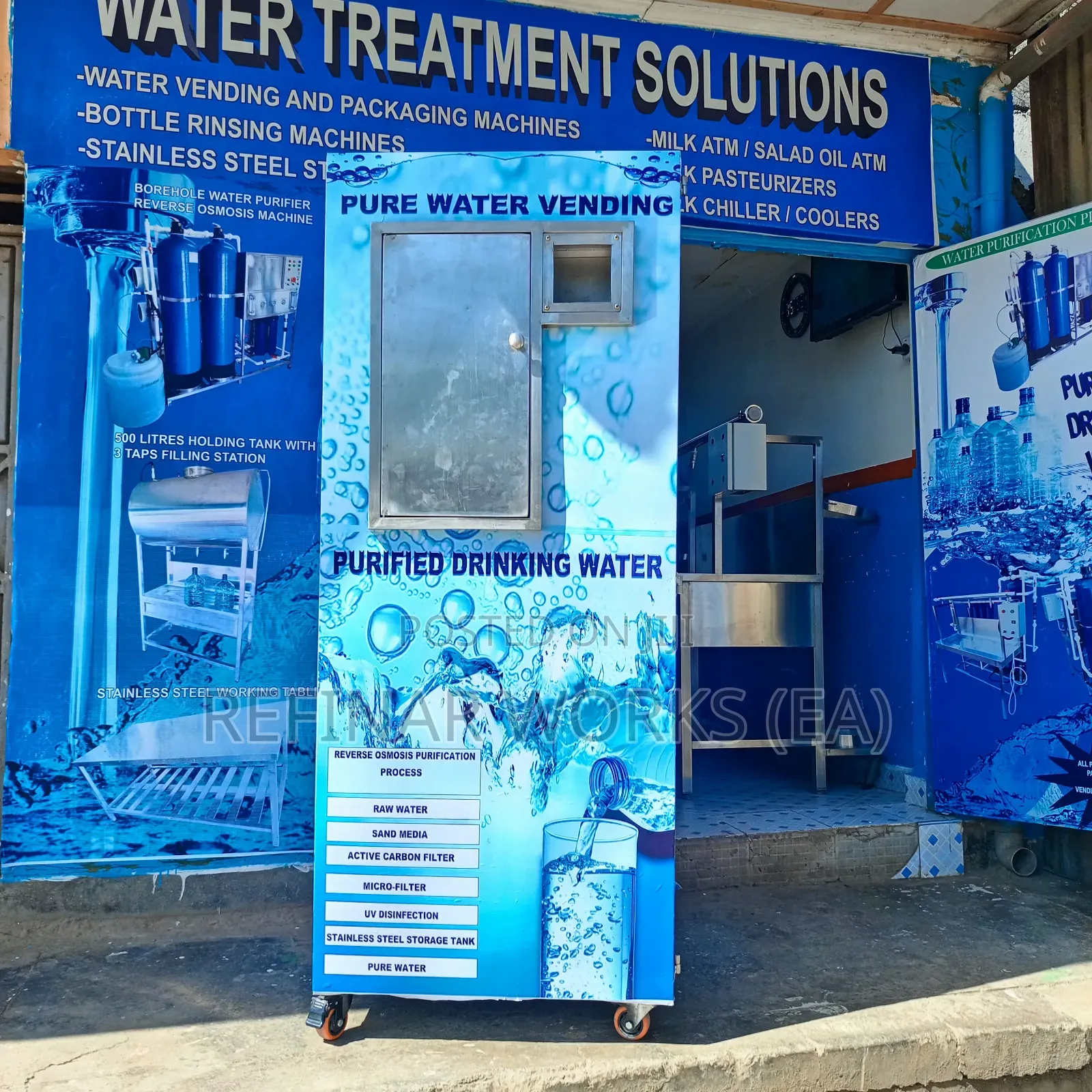 Water Vending Business - Easy to Set Up