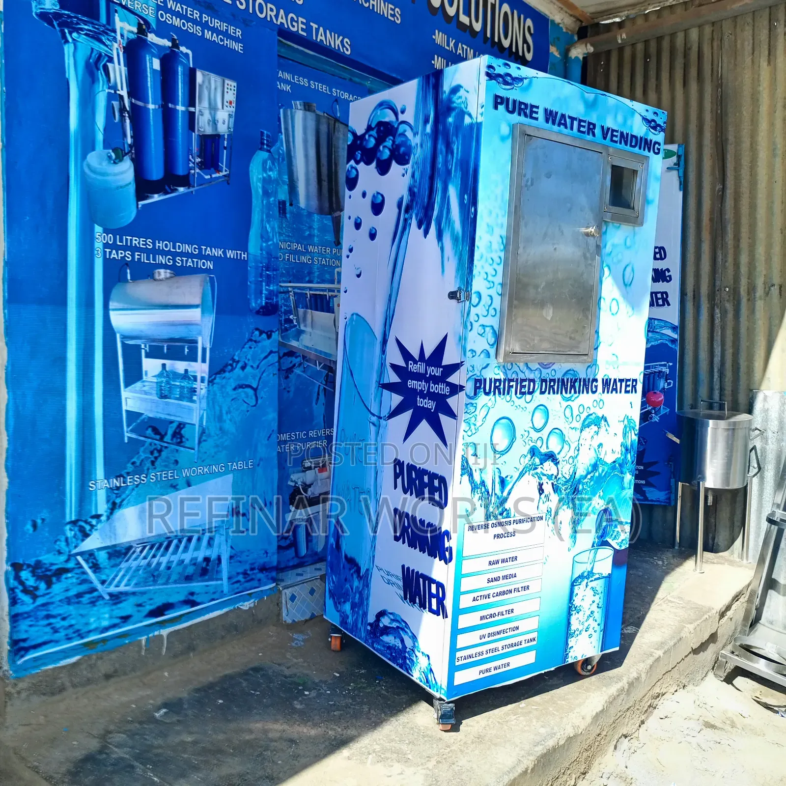 Water Vending Business - Easy to Set Up