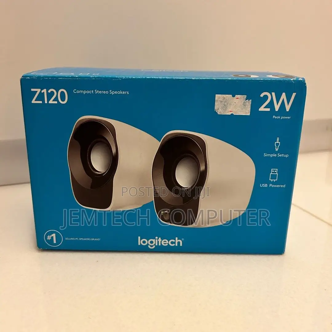 Logitech Z120 Stereo Speakers^Logitech Z120 Stereo Speakers`