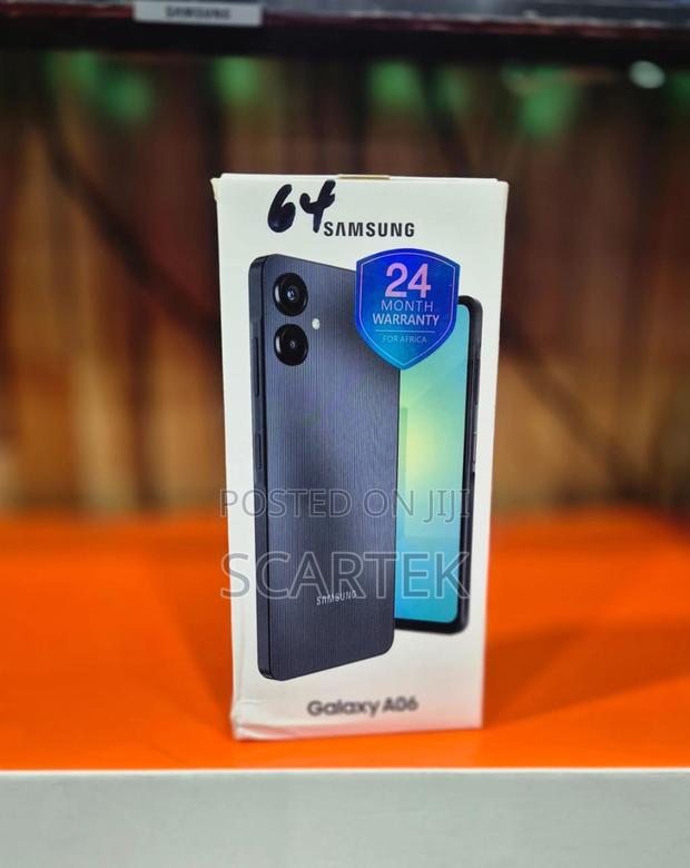 New Samsung Galaxy A06 64 GB Black