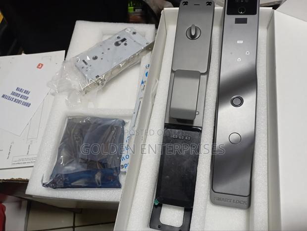 Smart Intelligent Door Lock With 3d Camera Face Recognition - main view