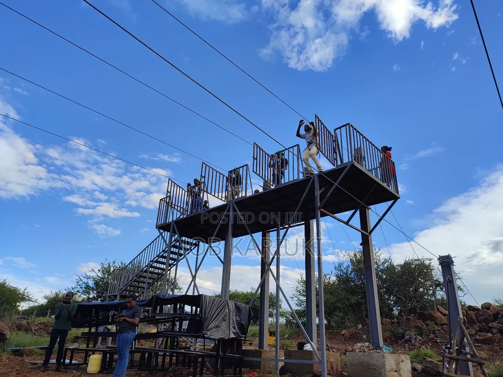 Zipline, Zip Line Proffessional Design and Construction