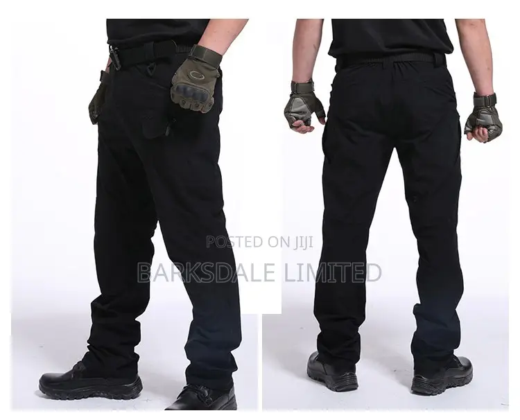 Tactical Combat Hiking Cargo Pants Waterproof Trouser