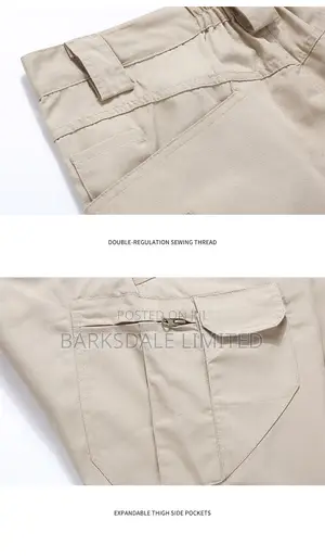 Tactical Combat Hiking Cargo Pants Waterproof Trouser