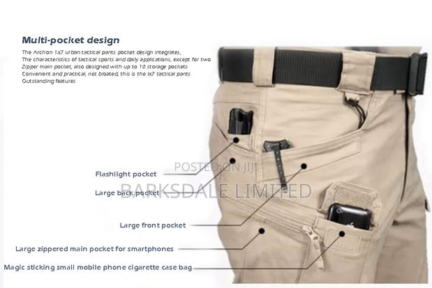 Tactical Combat Hiking Cargo Pants Waterproof Trouser - thumbnail 2