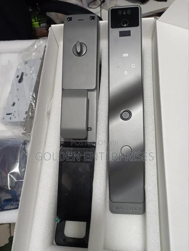 Smart Door Lock With 3D Camera Face Recognition - main view