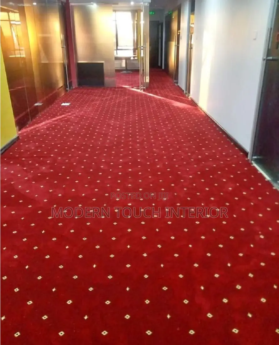 Red Vip Wall to Wall Carpet