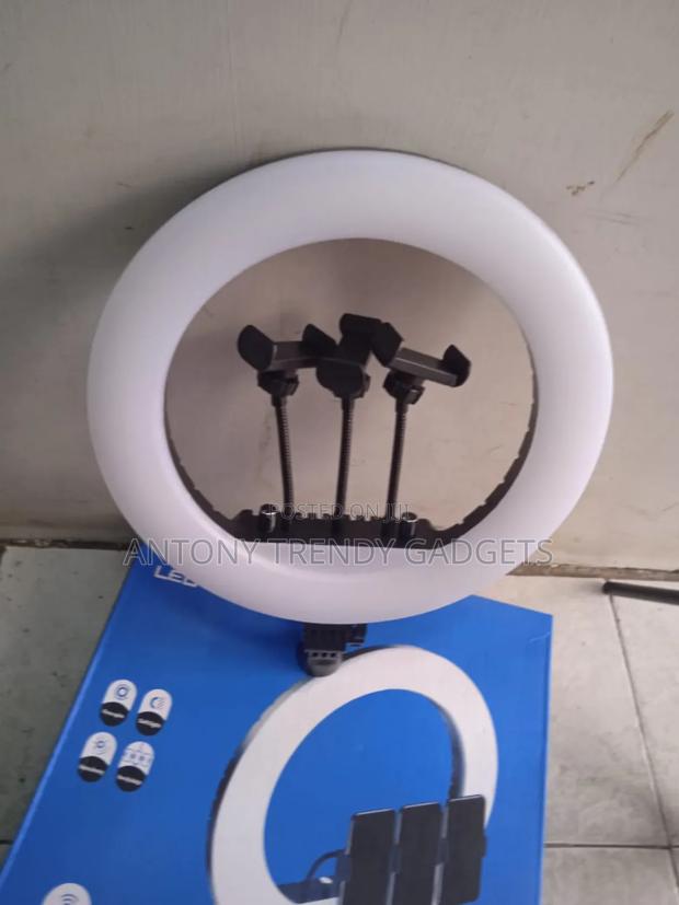 14 Inch Complete Ring Light With 3 Holders