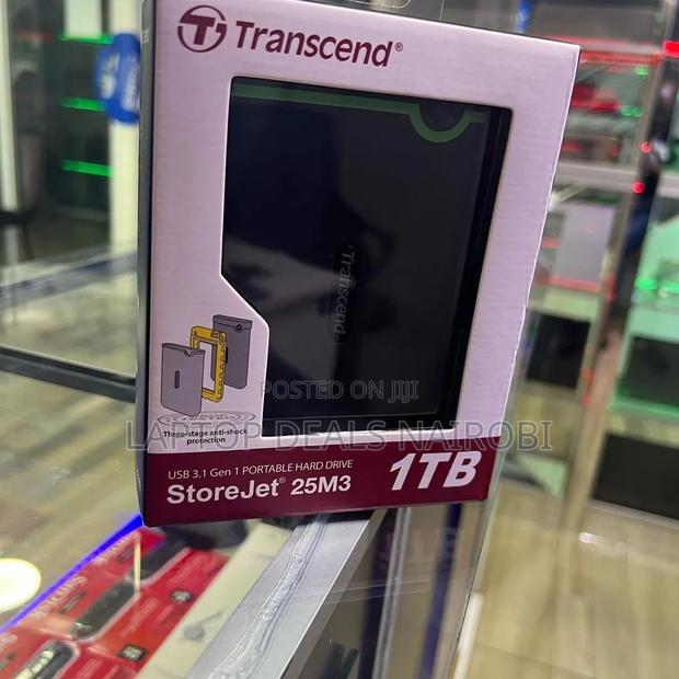 1TB Transcend (External) Hard Disk - thumbnail 2