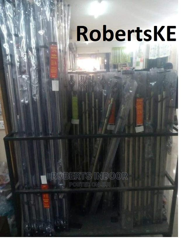 Double Curtain Rods