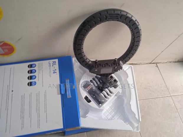 14 Inch Led Side Lighting Anti-glare Clip On Ring Light - main view