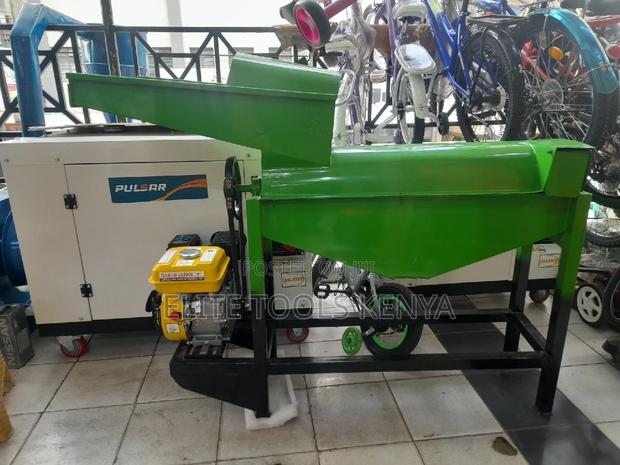 Complete Maize Sheller With 7.5hp Engine - main view