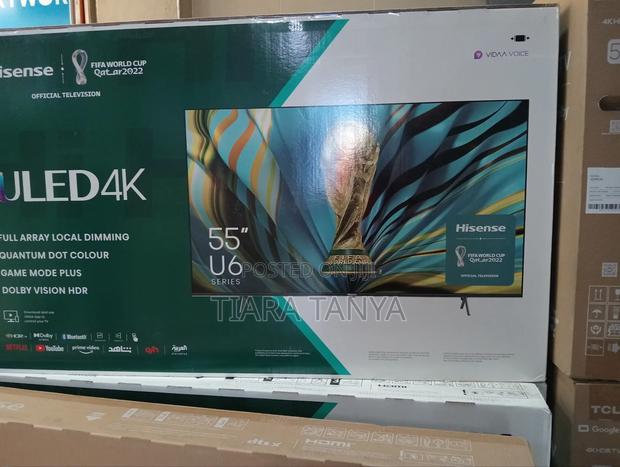Hisense 55 Inch Smart U6 Led Tv - main view