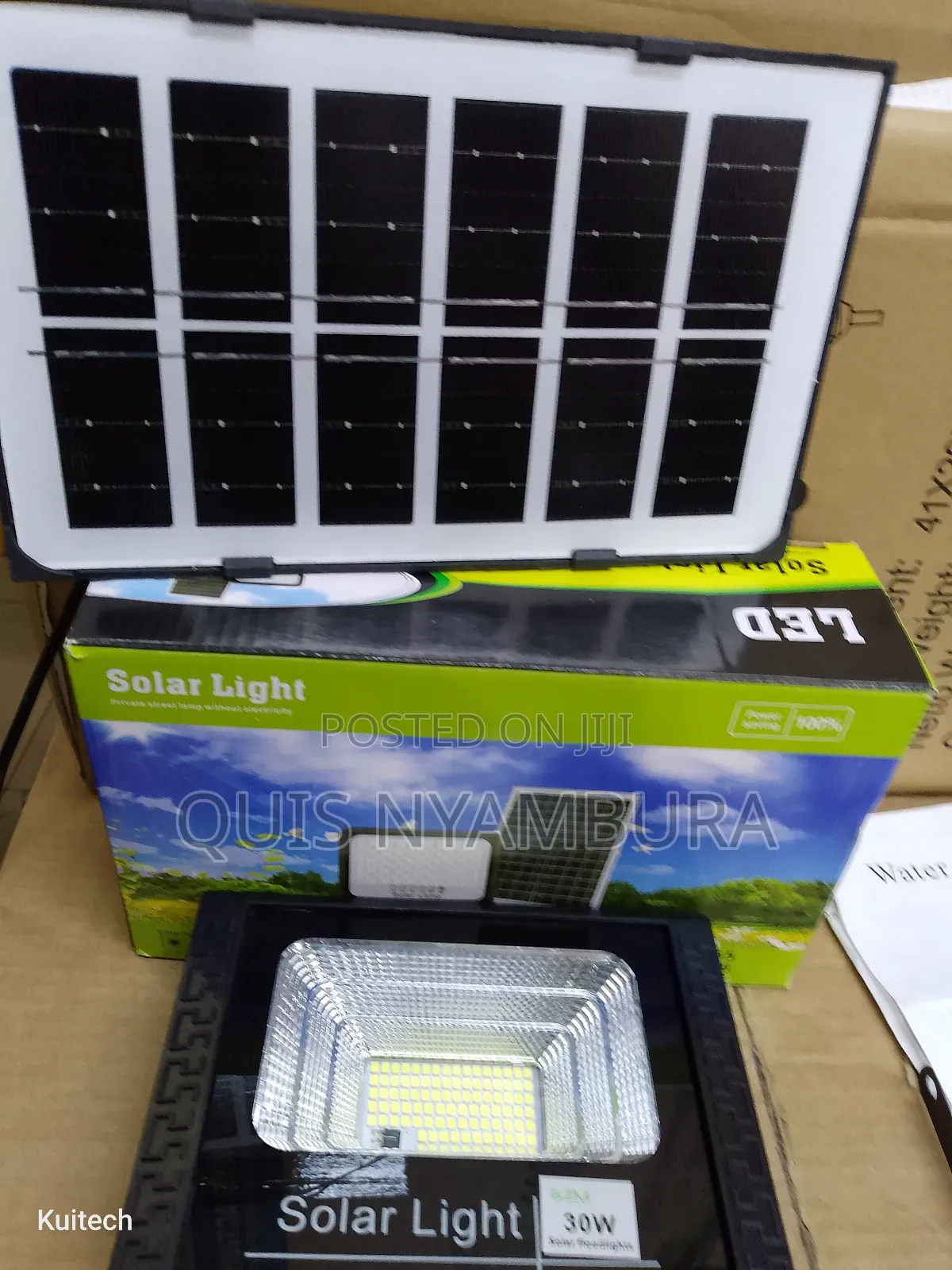 Solar Light, Emergency Flood Light 30w