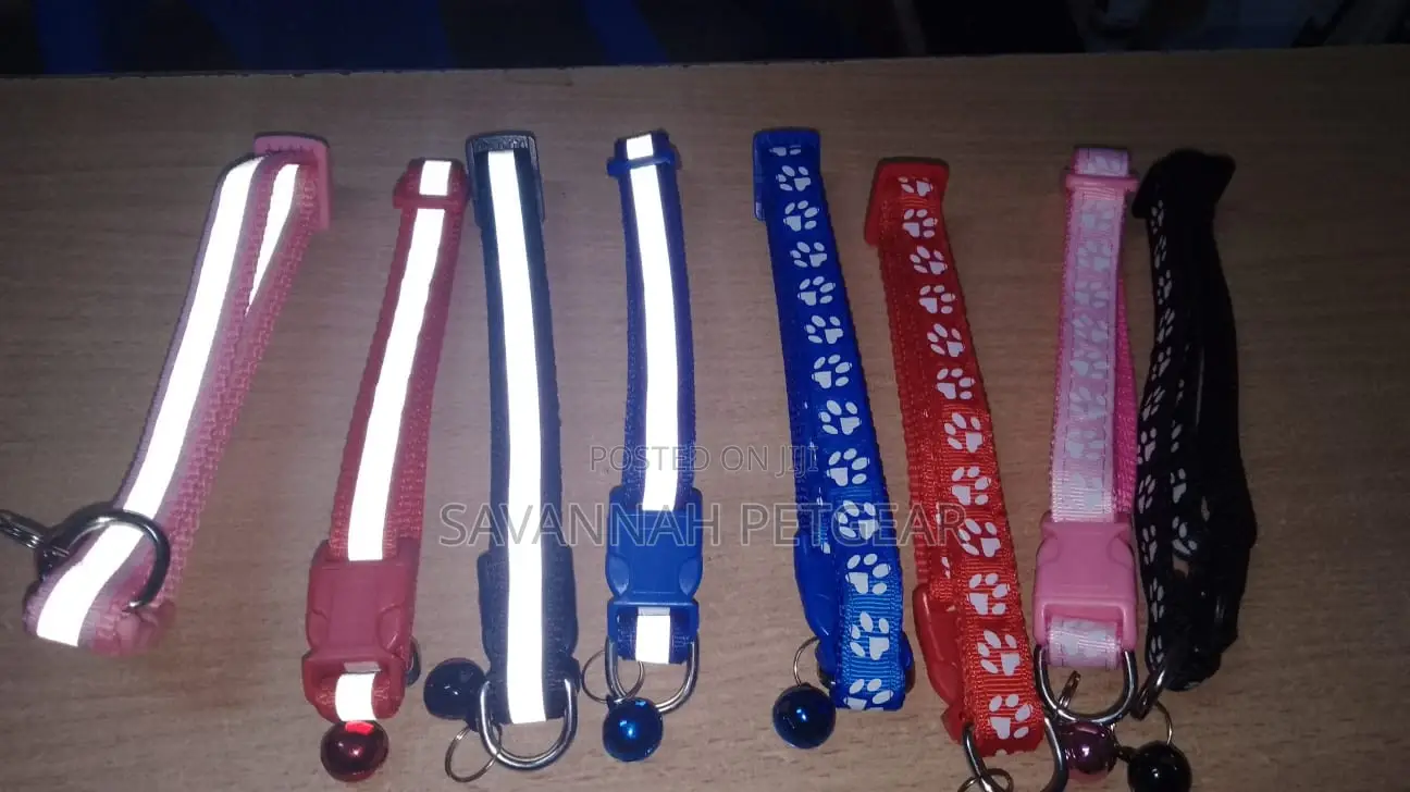 Reflective Sturdy Pet Collar for Puppies Cats and Dogs