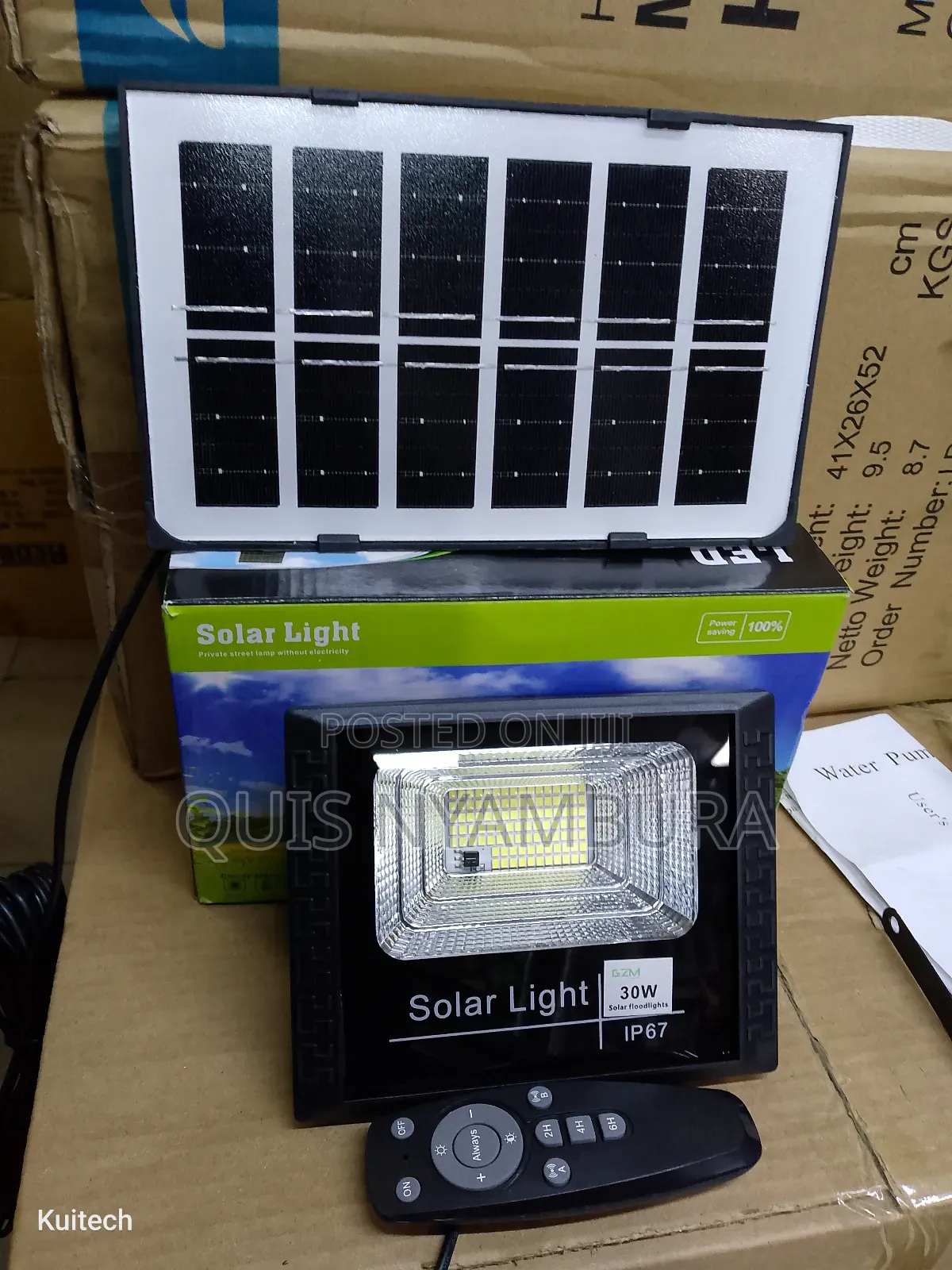 30w Solar Light, Emergency Solar Light