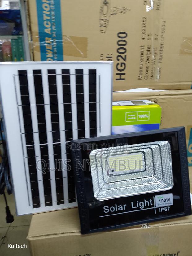 Solar Flood Light 100w. Solar Light - thumbnail 3