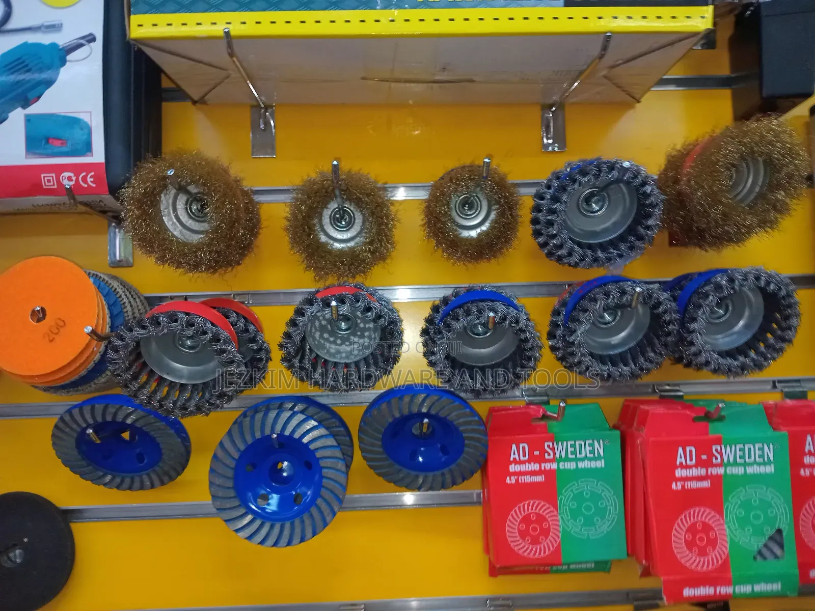 Cup Wire Brushes 4"