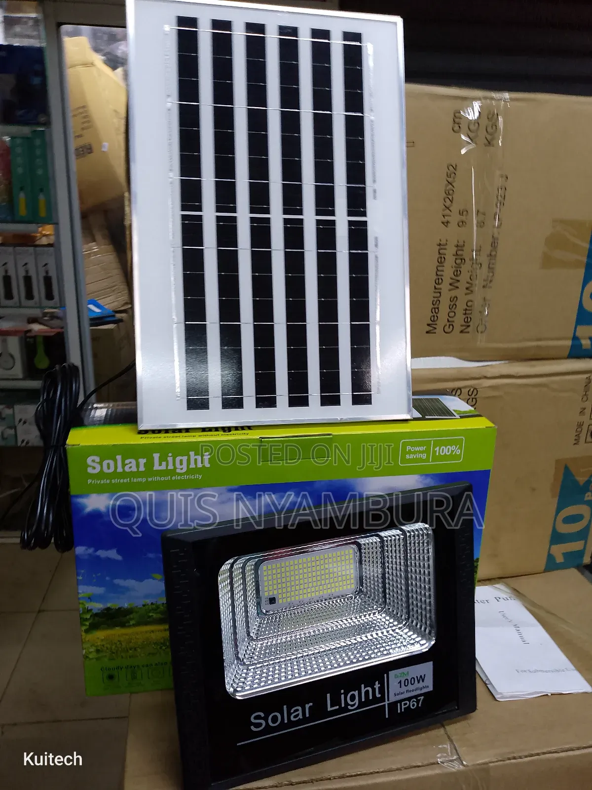 100w Solar Light, Emergency Solar Light