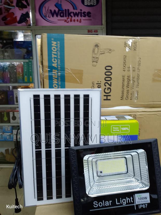 100w Solar Light, Emergency Solar Light - thumbnail 2