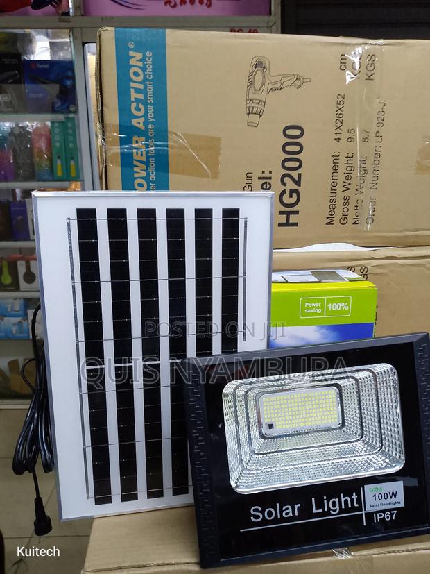 100w Solar Light, Emergency Solar Light - thumbnail 3