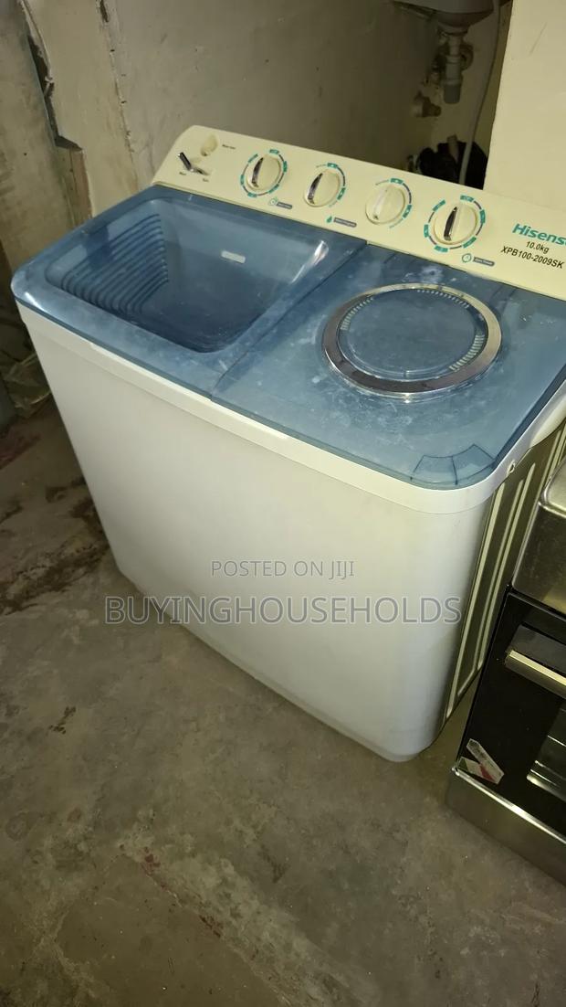 Hisense 10kg Twin Tub Washing Machine - thumbnail 2