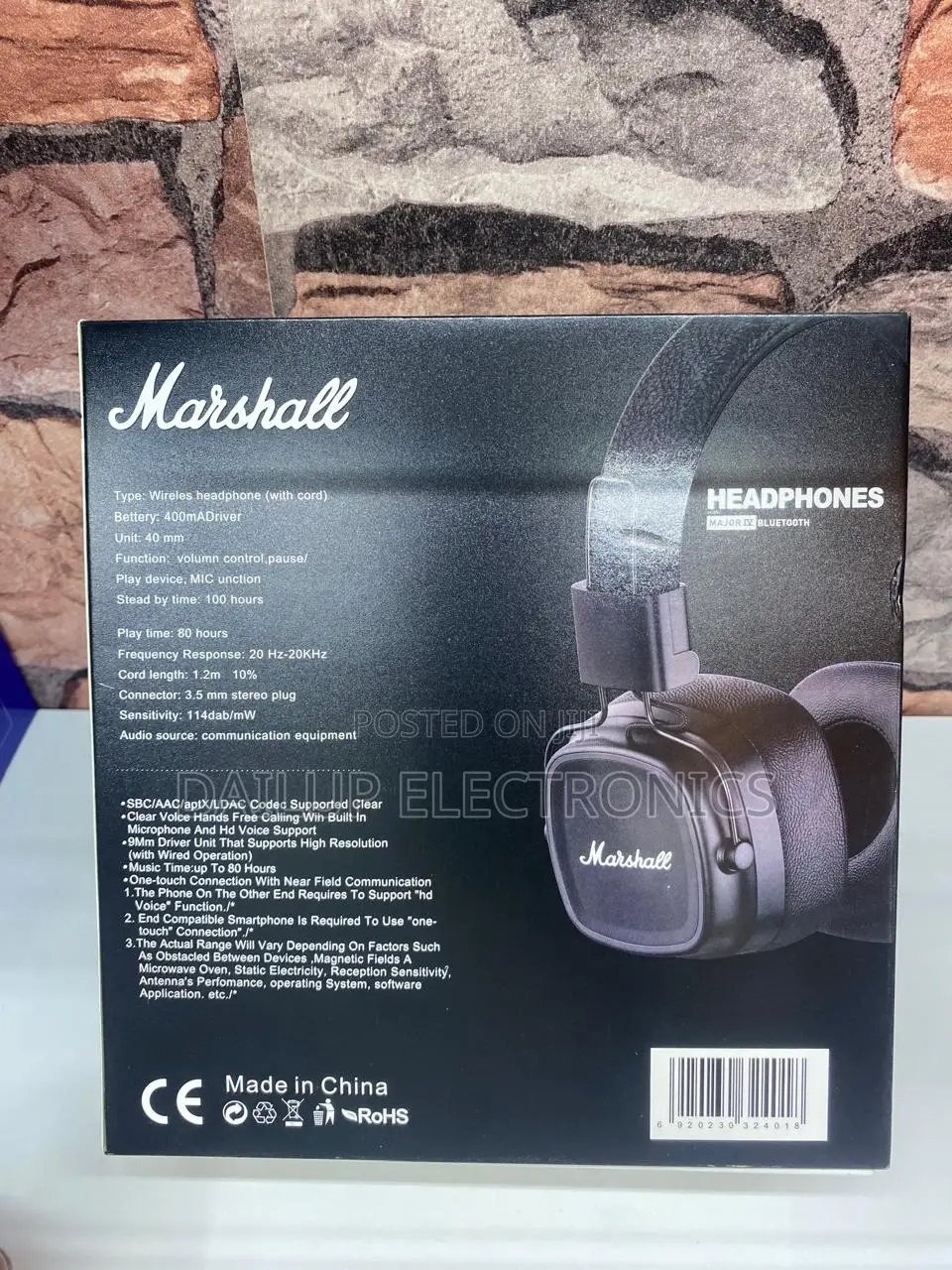 Marshall Wireless Headphones