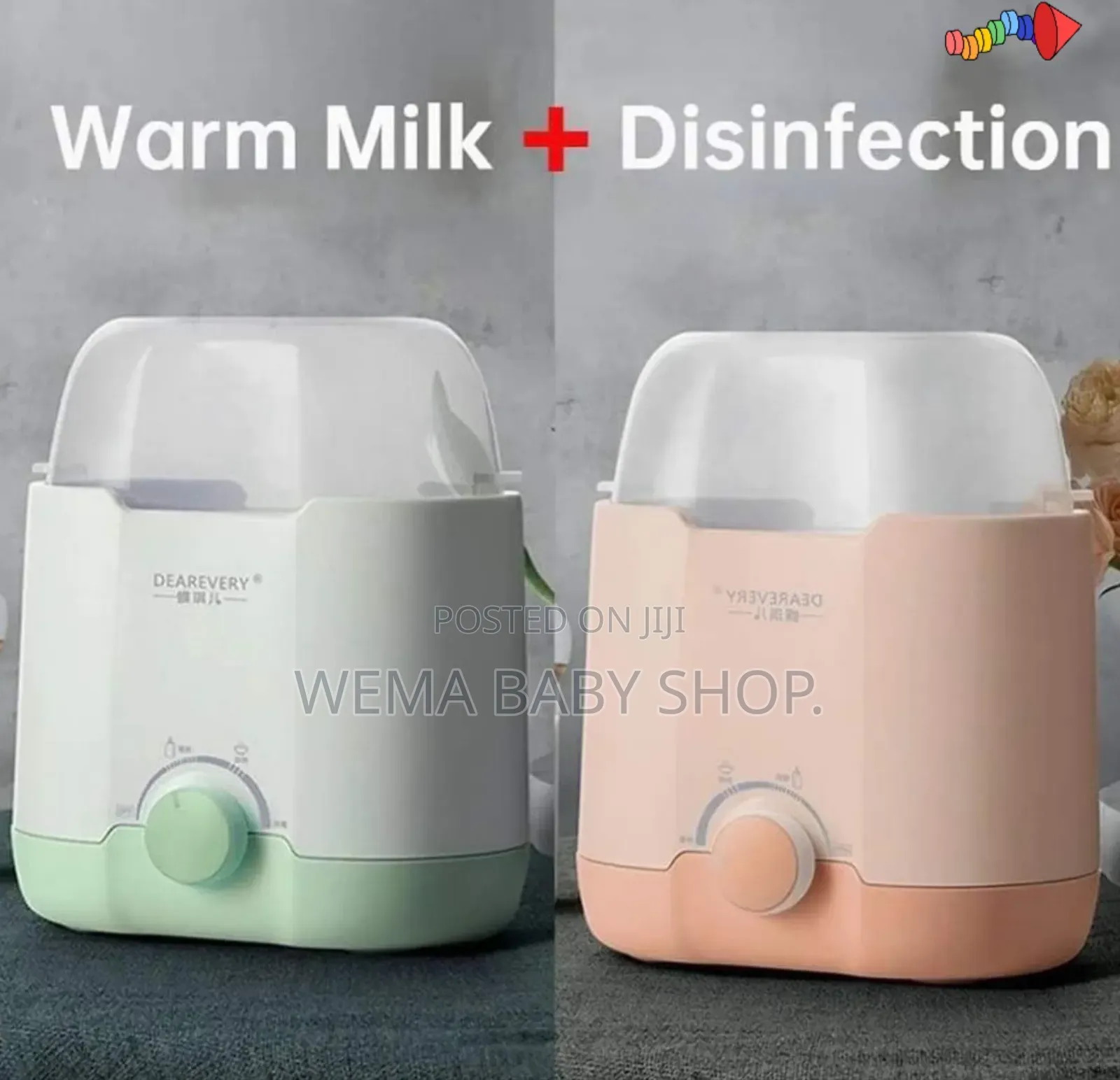 Multipurpose Electric Bottle Warmer/Steriliser