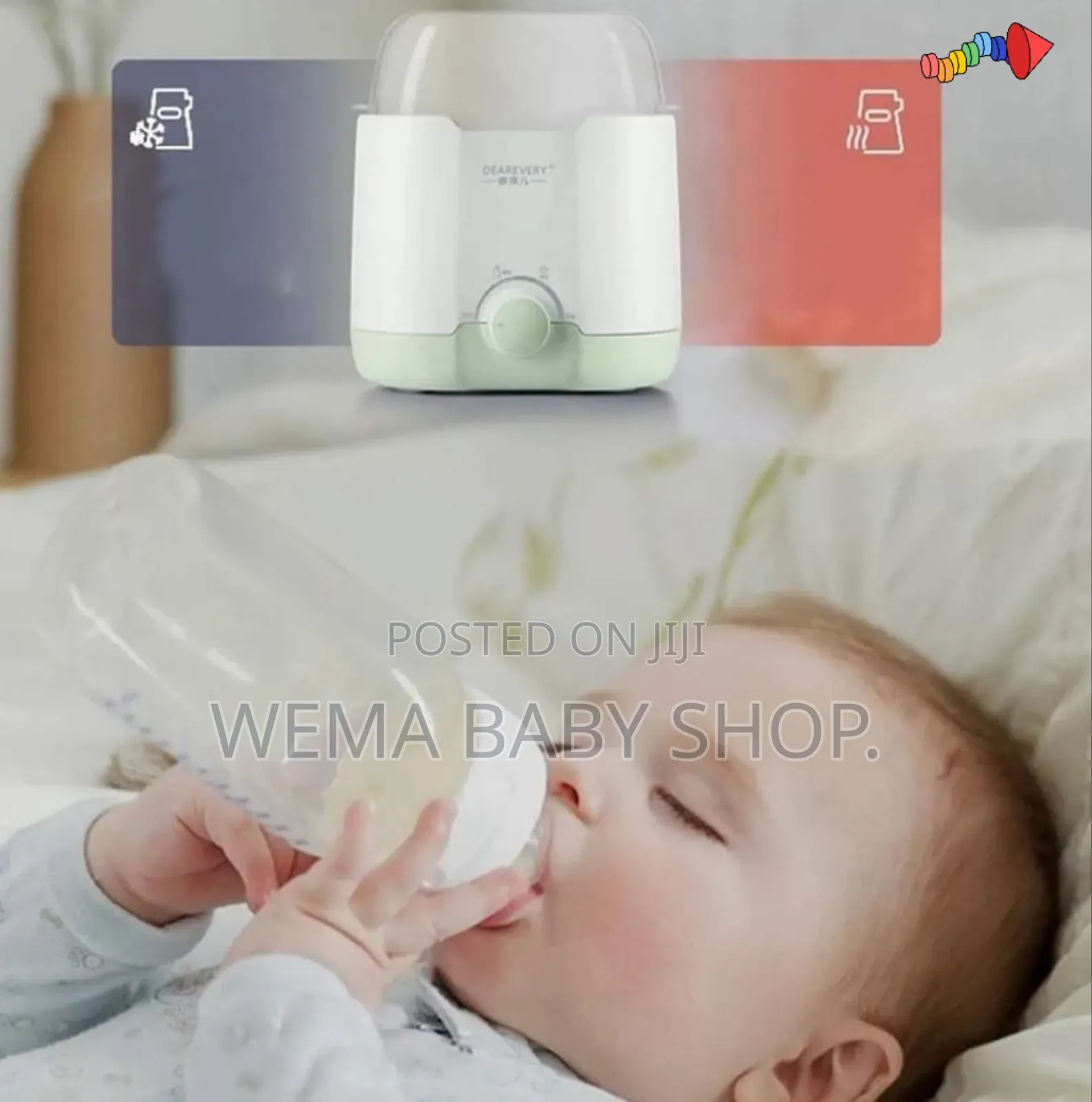 Multipurpose Electric Bottle Warmer/Steriliser