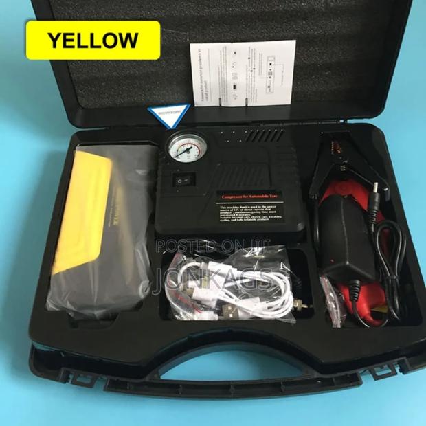 Car Jump Starter Power Plus Inflator Compressor