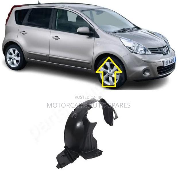 Nissan Note E11 2008/2010 Front Bumper Stone Guards - main view