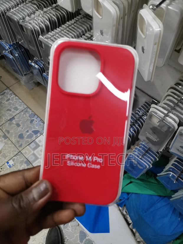 Liquid Silicone Case for iPhone 14 Pro - Watermelon Red - main view