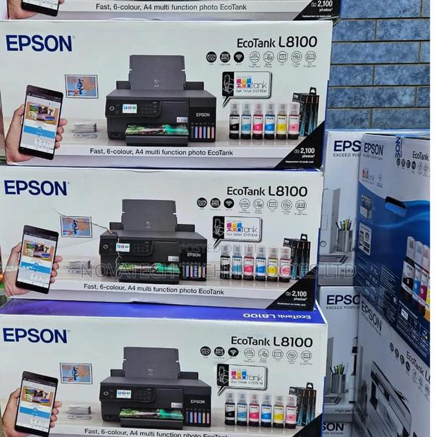 Epson L8100 Photo Printer Equivalent to L850 - main view